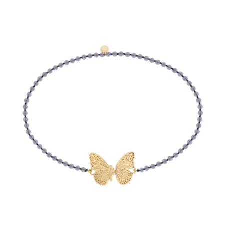 Collana corta PAPILLON Blu