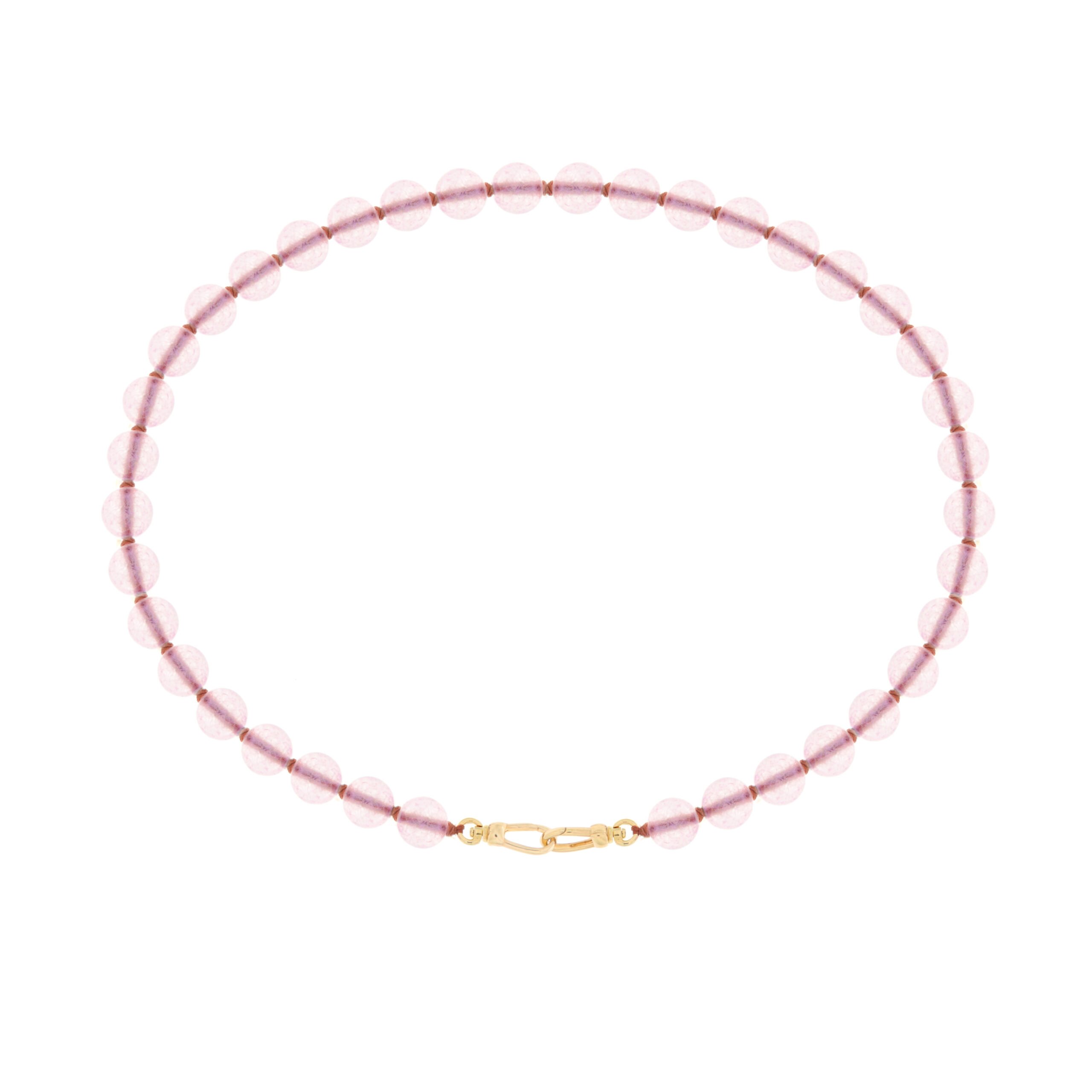 Collana corta ALLEGRA con Giada lavanda